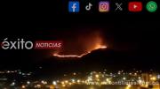 Tarija: incendio de gran magnitud arrasa más de 80 hectáreas en la Serranía de Sama y deja heridos