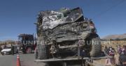 Pareja murió en un accidente en una carretera de La Paz tras asistir a una ofrenda a la Pachamama