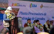 El Gobierno informa que entregó 61.056 obras por más de Bs56.000 millones en cinco años