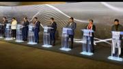 Ocho candidatos en el debate del TSE, entre ataques, retorno al pasado y plan de reforma de la CPE y la justicia