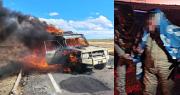 Contrabandistas secuestraron a militar y quemaron su patrulla en una emboscada en Oruro, reporta el Gobierno