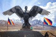 Un cóndor de los Andes es el nuevo atractivo turístico de Alto Milluni