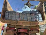 Felcn incauta 30 bolsas con droga en carga de grava en Uyuni