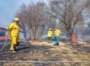 El incendio en Sama fue controlado en un 80% solo quedan dos focos de calor