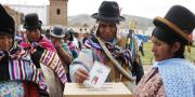Lucho llama a productores y campesinos a defender con el voto el Proceso de Cambio