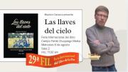 Presentan en la 29 Feria Internacional del Libro el libro “Las Llaves del cielo” de Mauricio Carrasco