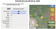 Los focos de calor caen en un 95% y Bolivia pasa de la alarma al control