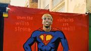 Vandalizaron un mural de Lamine Yamal tras la polémica por su cumpleaños