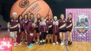 El básquet femenino de Mendoza logró medallas de oro y de plata en el Argentino de Maxi