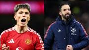 El entrenador del Manchester United explicó por qué borró a Alejandro Garnacho