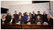 Senadores de UxP repudiaron los vetos de Milei mientras diputados de la oposición demoran el tratamiento por miedo a una derrota