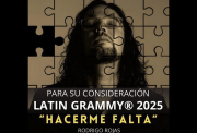 Canción de Rodrigo Rojas entra a consideración para Latin Grammy 2025