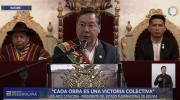 Arce alude a las elecciones y pide no cambiar el rumbo; “hoy más que nunca necesitamos unidad”