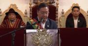 Arce asegura que su gobierno logró conquistas sociales y “recuperó la dignidad del país” pese a a”sabotajes”