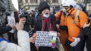 Marcha de Jubilados al Congreso: nuevos choques entre manifestantes y efectivos