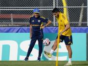 Las sorpresas de Miguel Russo en la última práctica de Boca