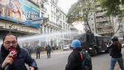 Dura represión policial contra trabajadores de prensa en el Congreso 