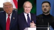 Donald Trump abre la puerta a una reunión con Vladimir Putin y Volodomir Zelenski para negociar el fin de la guerra