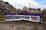 La Libertad Avanza lanzó su campaña en Buenos Aires con una polémica foto de Javier Milei: Kirchnerismo nunca más