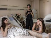 Sobrevivió a una caída de 9 pisos después de que un misil ruso impactara su edificio