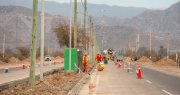 Mirá cómo avanzan las obras en un tramo de la Ignacio de la Roza clave para los ciclistas