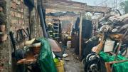 Se incendió la casa donde tenían un emprendimiento familiar, perdieron todo y piden ayuda