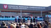 Julio Zamora inauguró el Hospital Municipal de Medicina Cardiovascular Dr. Genaro Serantes 
