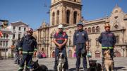 Perros de Bomberos, listos para graduarse en búsqueda y rescate de personas en escombros