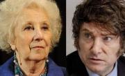 Carlotto fulminó a Milei por banalizar el Nunca Más: No tienen cerebro