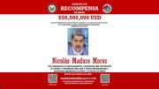 Estados Unidos duplicó la recompensa por Nicolás Maduro: 50 millones de dólares
