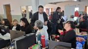 Carrizo atendió requerimientos de vecinos del barrio Perito Moreno