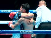 Mirco Cuello demolió a Sergio Ríos con un nocaut electrizante y se consagró campeón del mundo pluma de la AMB