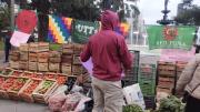 Un tomatazo para visibilizar la crisis de los pequeños y medianos productores