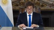 Javier Milei habló en cadena nacional sobre los vetos a las leyes del Congreso
