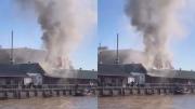 Tigre: se incendiaron dos locales en el Puerto de Frutos