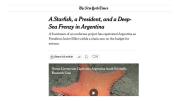 La misión del CONICET en Mar del Plata llegó al New York Times