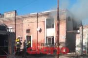 Incendio por corto circuito en una vivienda del barrio Colon dejó pérdidas materiales