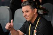 Gallardo rescató el punto ante Independiente y valoró a Franco Armani