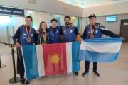 Campeones mundiales de Taekwon-Do regresaron a la provincia