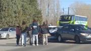 Impactante choque en cadena en Ruta 22: hay heridos y cortes de tránsito