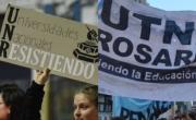Semana de paros en UTN y UNR: Los salarios se devalúan