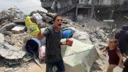 Franja de Gaza: nueve muertos de bala y once de hambre 