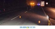 Accidente fatal en Ruta 20: murió un ciclista tras ser embestido por un camión que llevaba un auto del TC