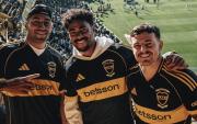 Una locura: los All Blacks alentaron a Boca en La Bombonera antes del debut contra Los Pumas