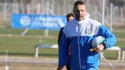 Con mucho entusiasmo Walter Ribonetto inició su ciclo como director técnico de Godoy Cruz