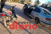 Una joven de 18 años terminó hospitalizada tras fuerte choque con un auto
