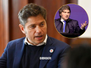 Kicillof acusó a Milei por la detención de Milei