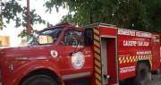 Se incendió una casa en Rivadavia y una mujer terminó con serias quemaduras