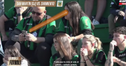 El insólito y delator momento grabado por la televisión en el partido de San Martin
