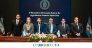 Orrego encabezó la apertura del Encuentro de Seguridad en Eventos Deportivos realizado en San Juan